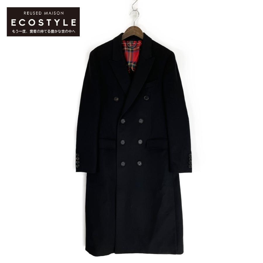 BURBERRY 美品/国内正規 バーバリー 4546341 カシミヤ100％ ダブル 