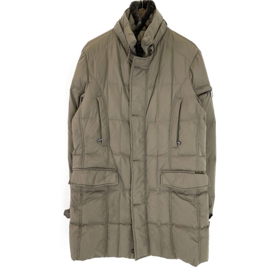 美品/国内正規 MOORER ムーレー VALENTE-KM2 ラビットファーカラー付