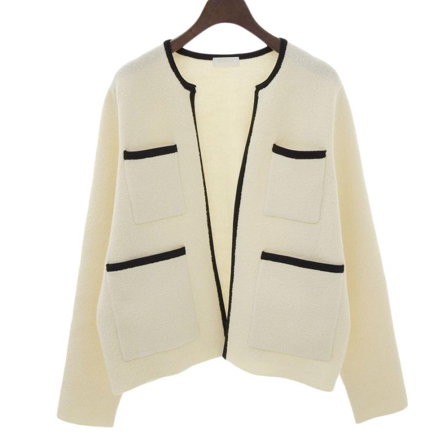 美品 Ballsey ボールジー ブークレー フロントオープン カーディガン