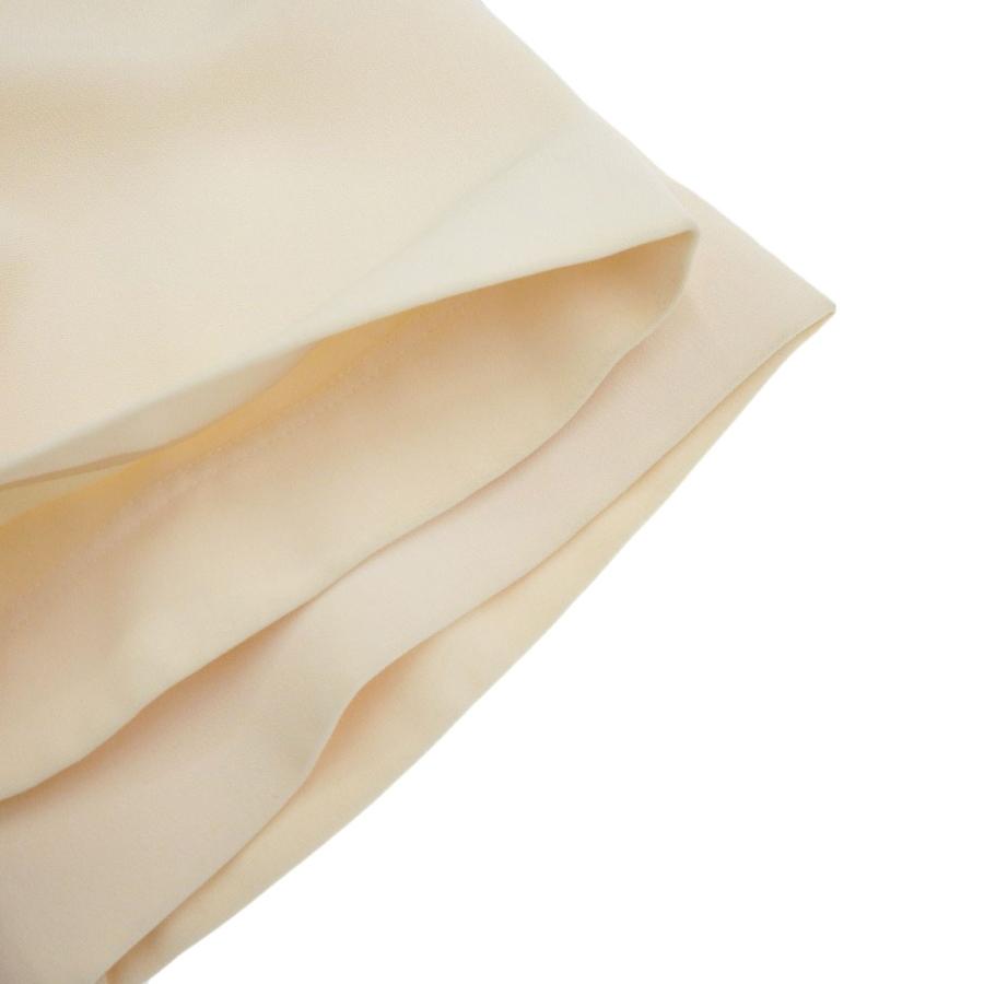 CELINE セリーヌ シルク100% バックジップ 半袖 トップス レディース  