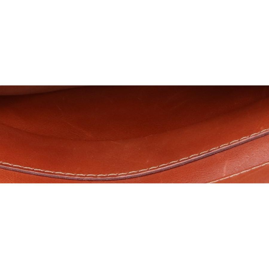 HERZ（ヘルツ） CK-4 半かぶせ ショルダーバッグ M ブラウン