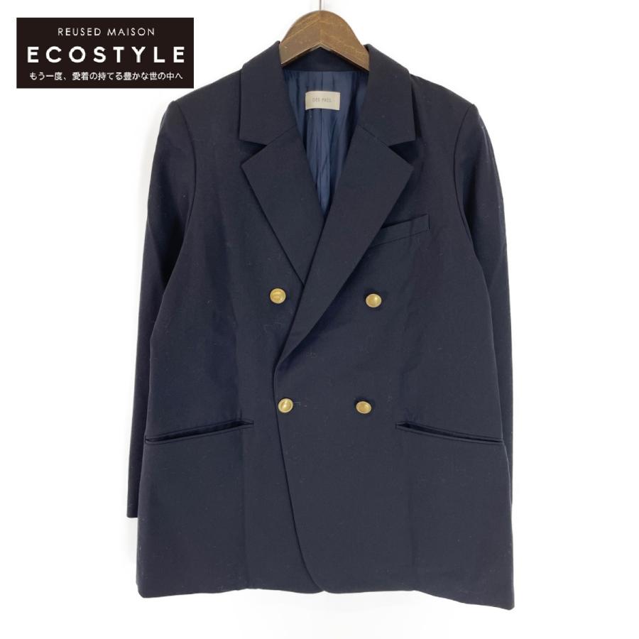 DES PRES デプレ 22AW ブラック ハードウールオックスフォード ダブル  