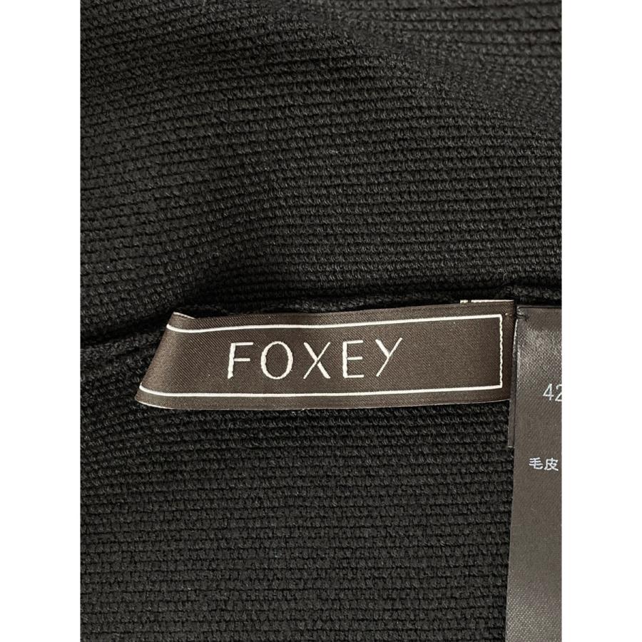 FOXEY（フォクシー） 美品/21AW FOXEY 42196 スノーフレーク ウール x