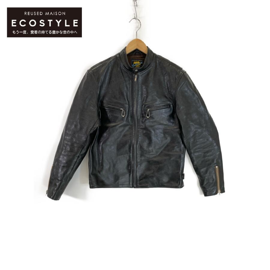 レインボーカントリー 【美品】RCL10029H SPEED STAR ホースハイド シングルライダース 40 美品 RAINBOW COUNTRY レインボーカントリー RCL10029H SPEED STAR