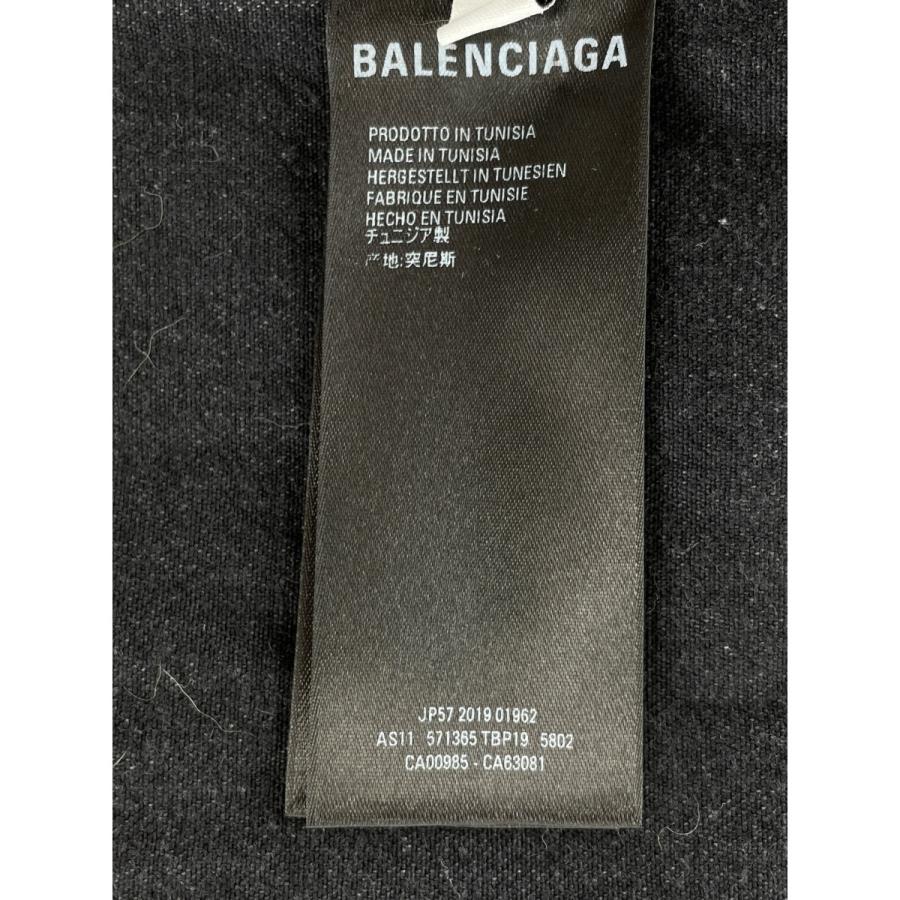 BALENCIAGA（バレンシアガ） 571365 チャコール バックロゴ デニム
