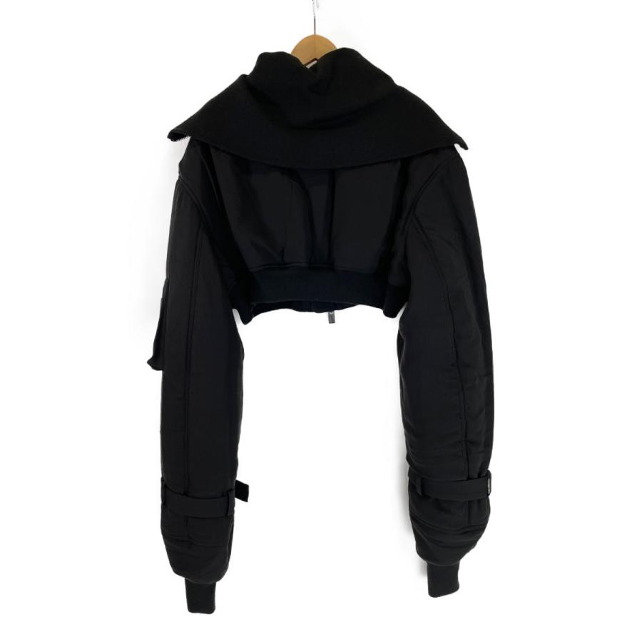 Yohji Yamamoto ヨウジヤマモト FX-J12-404 ブラック クロップド Yohji Yamamoto ヨウジヤマモト FX-J12-404 ブラック クロップド