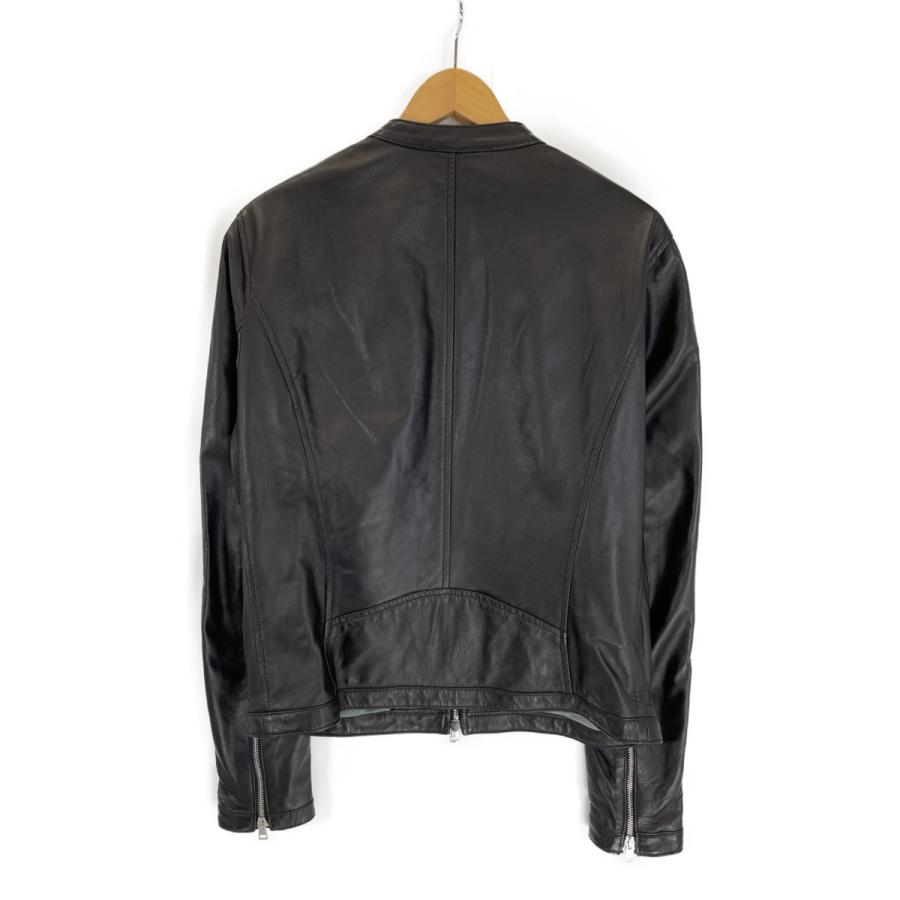 Delan デラン ブラック リチャード レザー シングルライダース Delan デラン ブラック リチャード レザー シングルライダース
