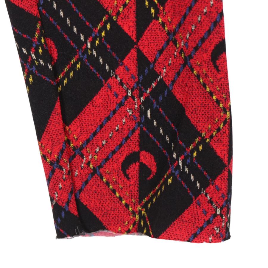 Marine Serre マリーンセル レッド ROYAL MOON CARREAUX TOP S