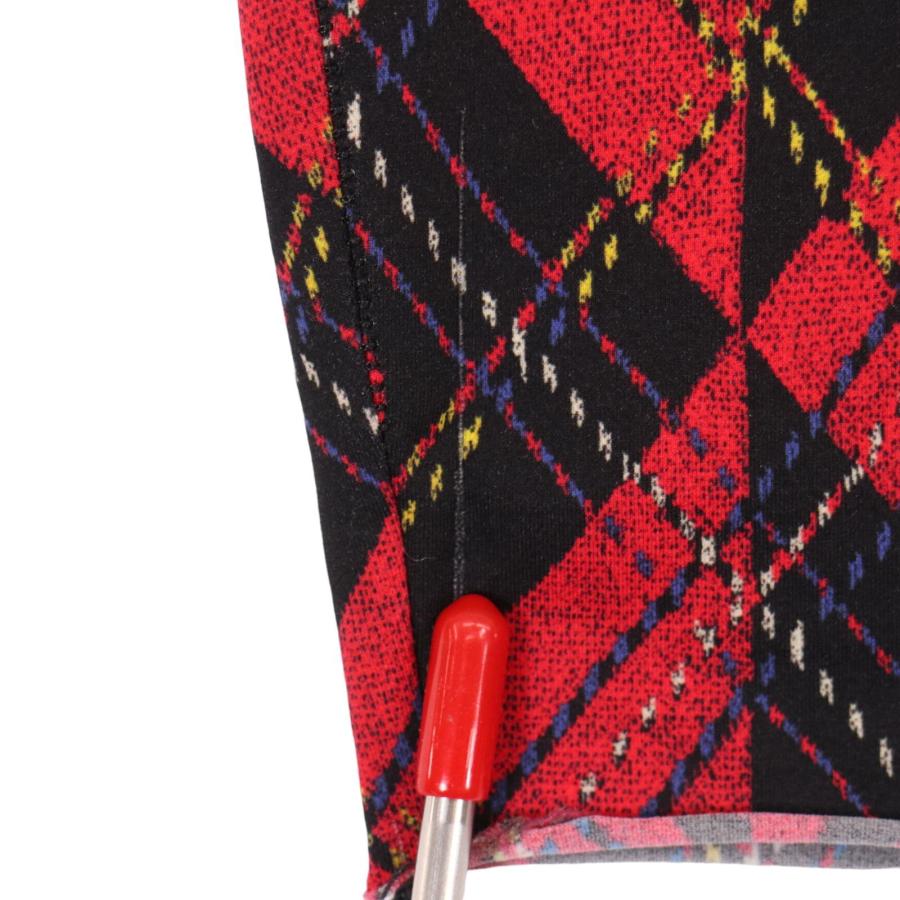 Marine Serre マリーンセル レッド ROYAL MOON CARREAUX TOP S