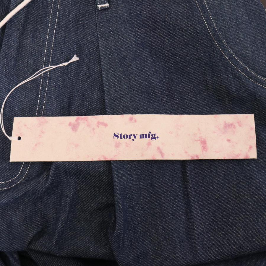 Story mfg. ストーリーエムエフジー ラッシュ ワイドタックデニム