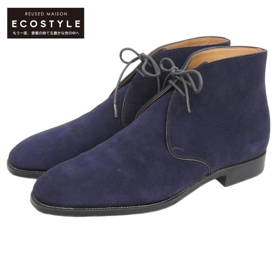 CALMANTHOLOGY カルマンソロジー ブラウン スエード チャッカブーツ CALMANTHOLOGY カルマンソロジー スエード チャッカブーツ シューズ