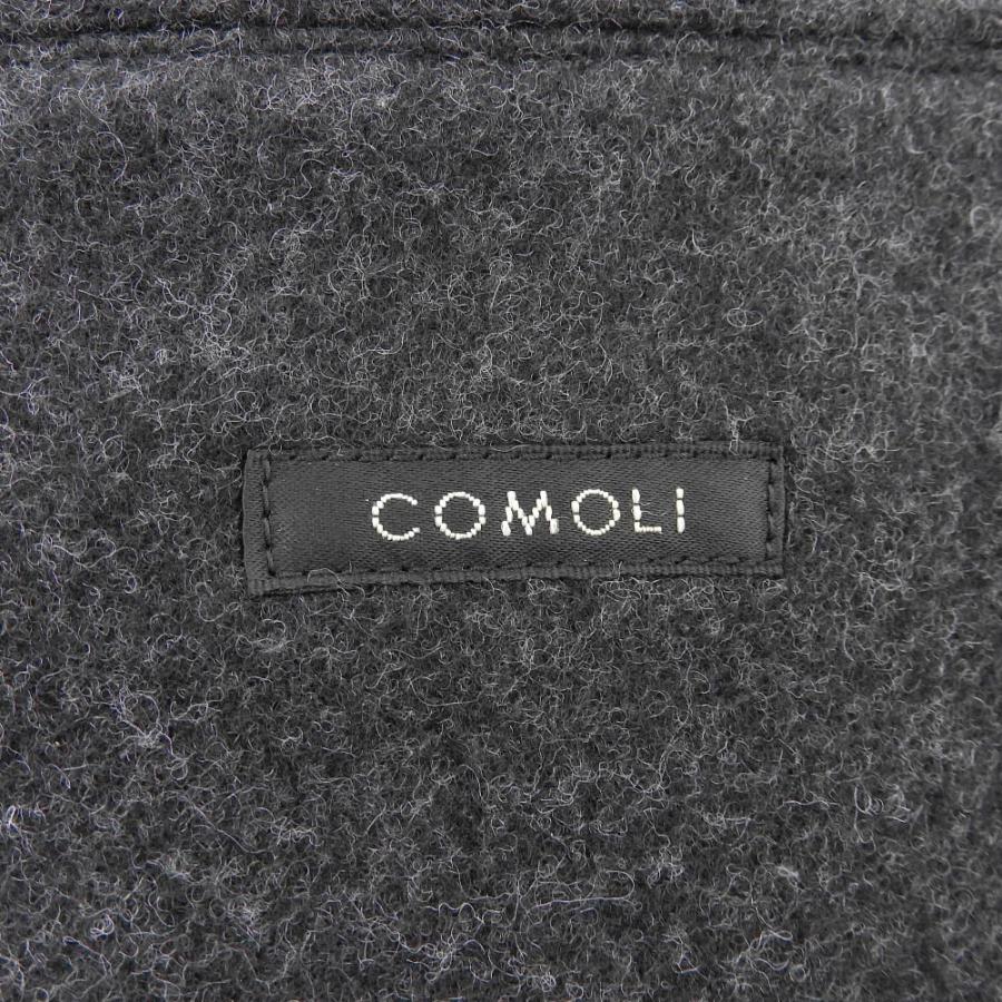 COMOLI コモリ コンバット フライトジャケット メンズ ブラック COMOLI コモリ コンバット フライトジャケット メンズ ブラック