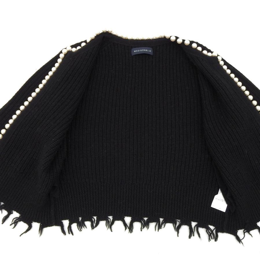 マディソンブルー PEARL DAMAGE CD BRITISH WOOL 22AW MB224-8012 01(S) MADISON BLUE マディソンブルー 22AW PEARL DAMAGE CD BRITISH WOOL