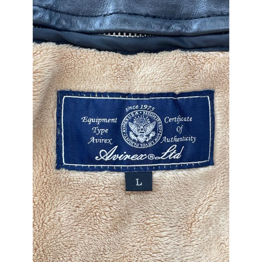 AVIREX（アヴィレックス） 6161040 ブラック ホースハイド ライナー