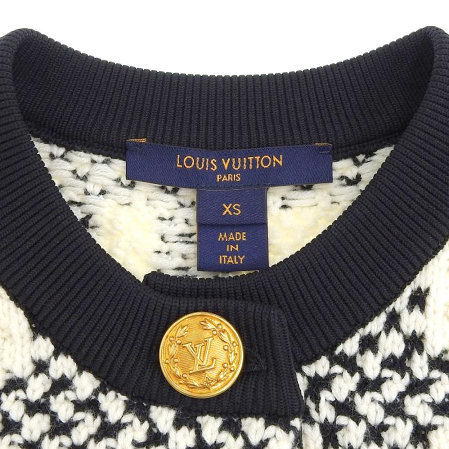 美品 LOUIS VUITTON ルイ ヴィトン LV グラフィック ニット 美品 LOUIS VUITTON ルイ ヴィトン LV グラフィック ニット