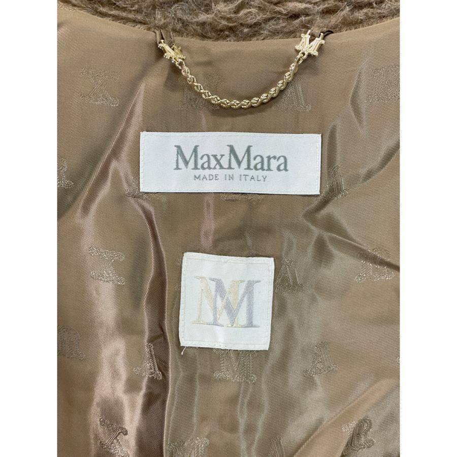 新品キャメルSM【マックスマーラ】MAX MARA TERZO テディケープ ニューテルツォ] テディベア ケープ, camel | Max Mara