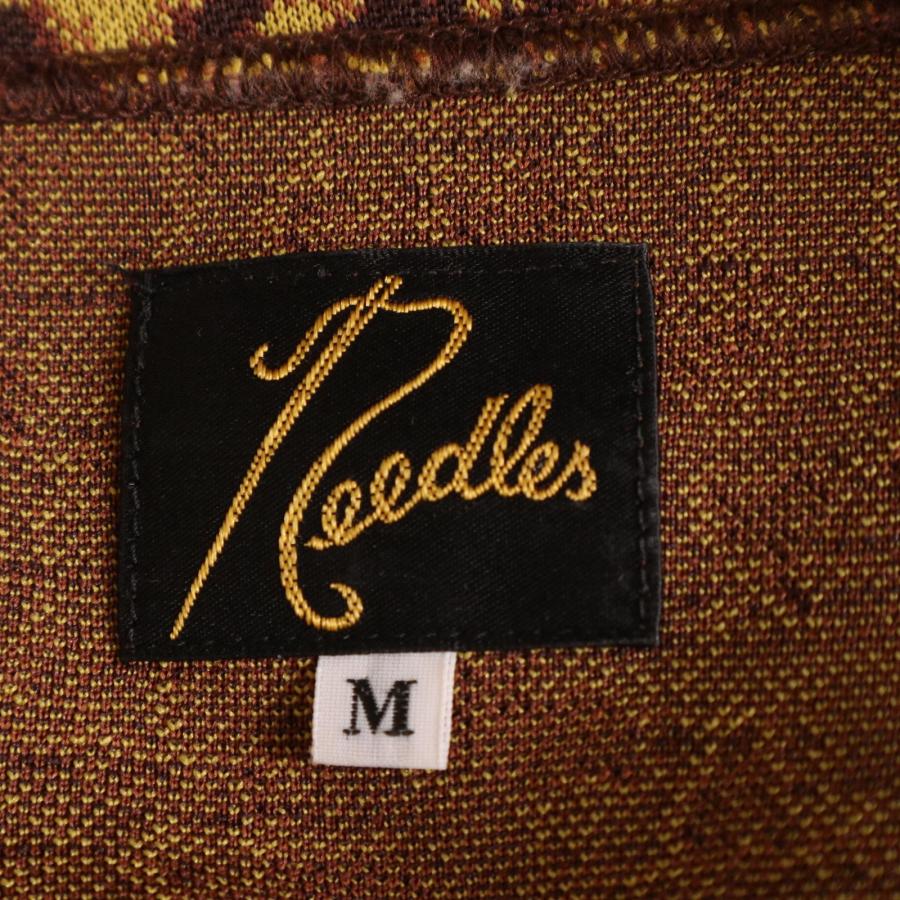 needles ニードルズ 23AW NS242 アンバー パイソン柄 ジャカード
