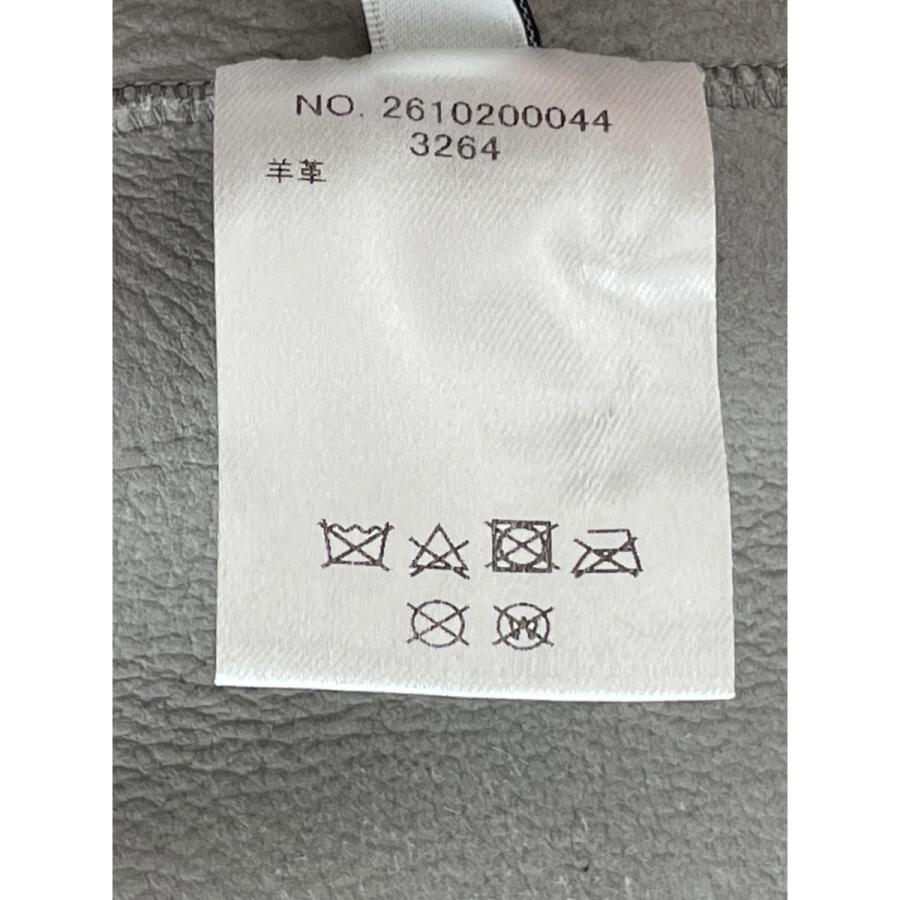 ebure エブール 2610200044 レザーベルト付 ムートン ノーカラー