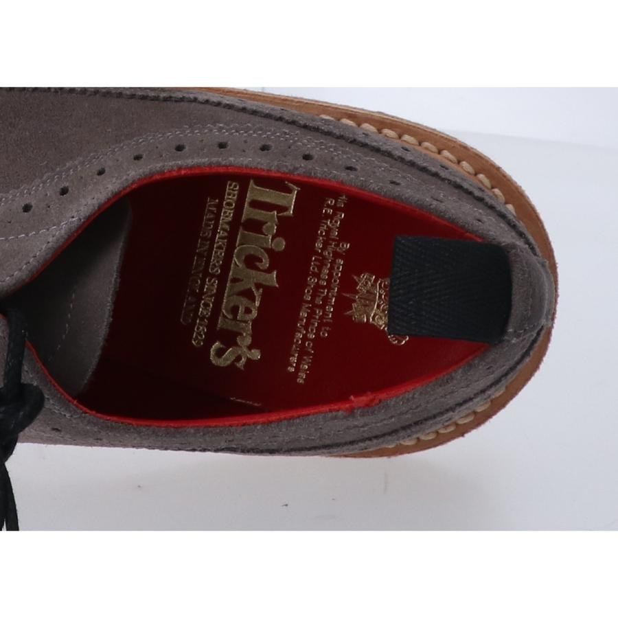 Tricker's（トリッカーズ） 美品 4xxc別注 M7626 スエード クレープ