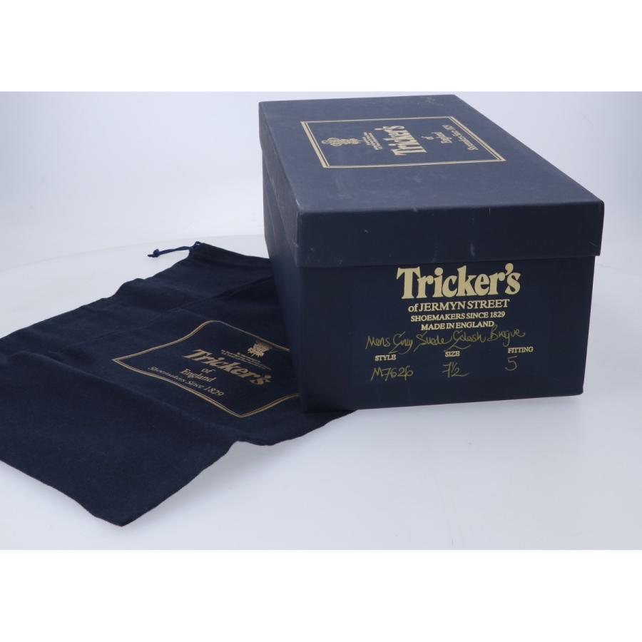 Tricker's（トリッカーズ） 美品 4xxc別注 M7626 スエード クレープ