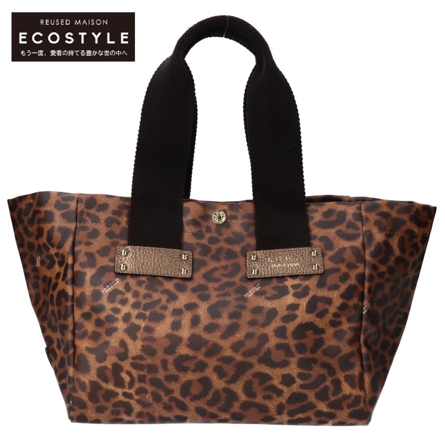 【新品未使用】ADMJ パワージェット トートバッグ レオパード 未使用タグ付】ADMJ パワージェット トートバッグ レオパード