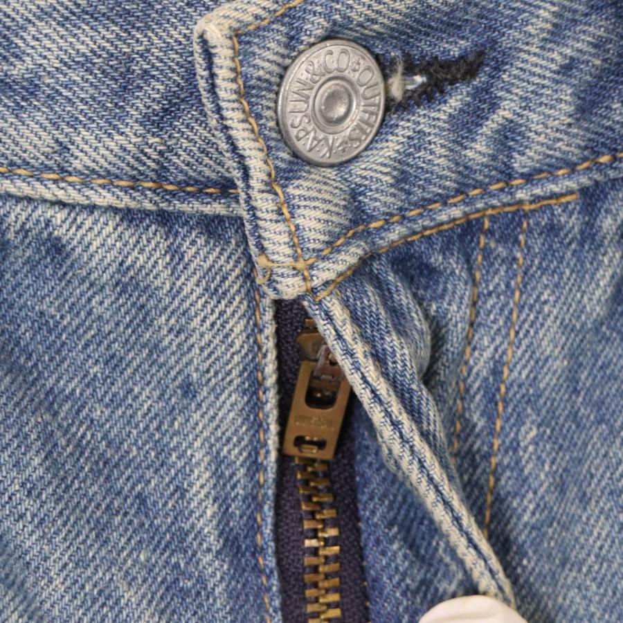 パンツ キャプテンサンシャイン KS23SPT22 インディゴ ウォッシュ加工