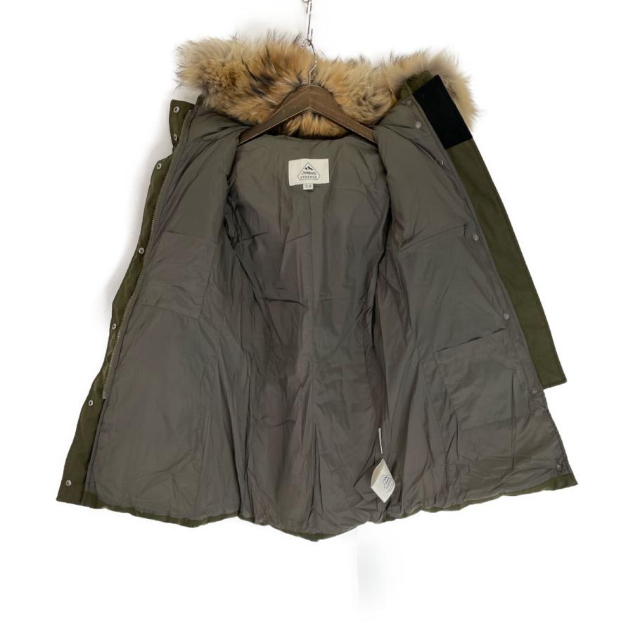 Pyrenex（ピレネックス） カーキ グルノーブル ファー付き ダウン