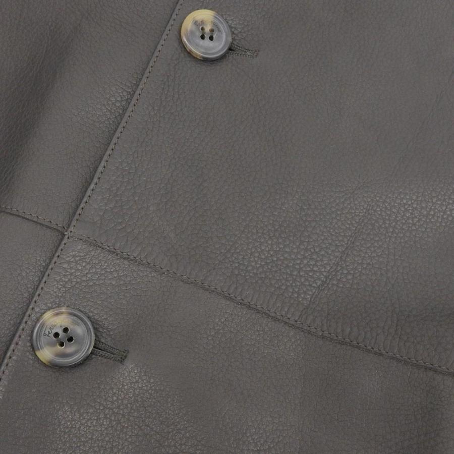 Salvatore Ferragamo サルヴァトーレフェラガモ レザー ウールカシミヤ