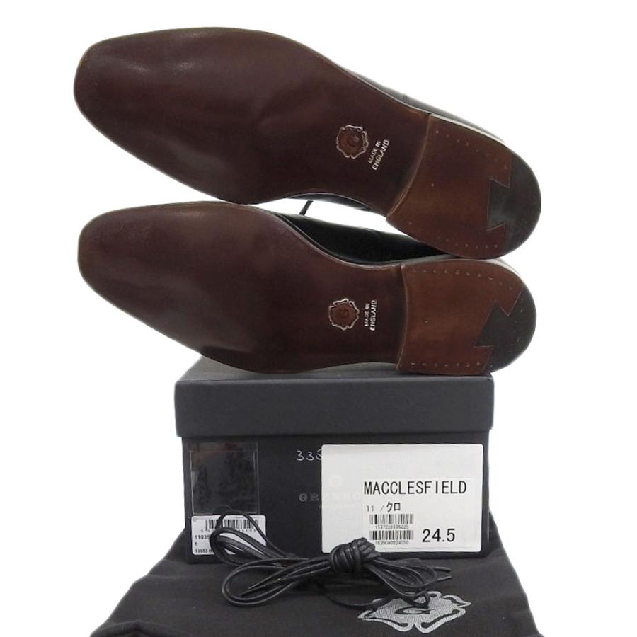 未使用 GRENSON グレンソン MACCLESFIELD パンチドキャップトゥ