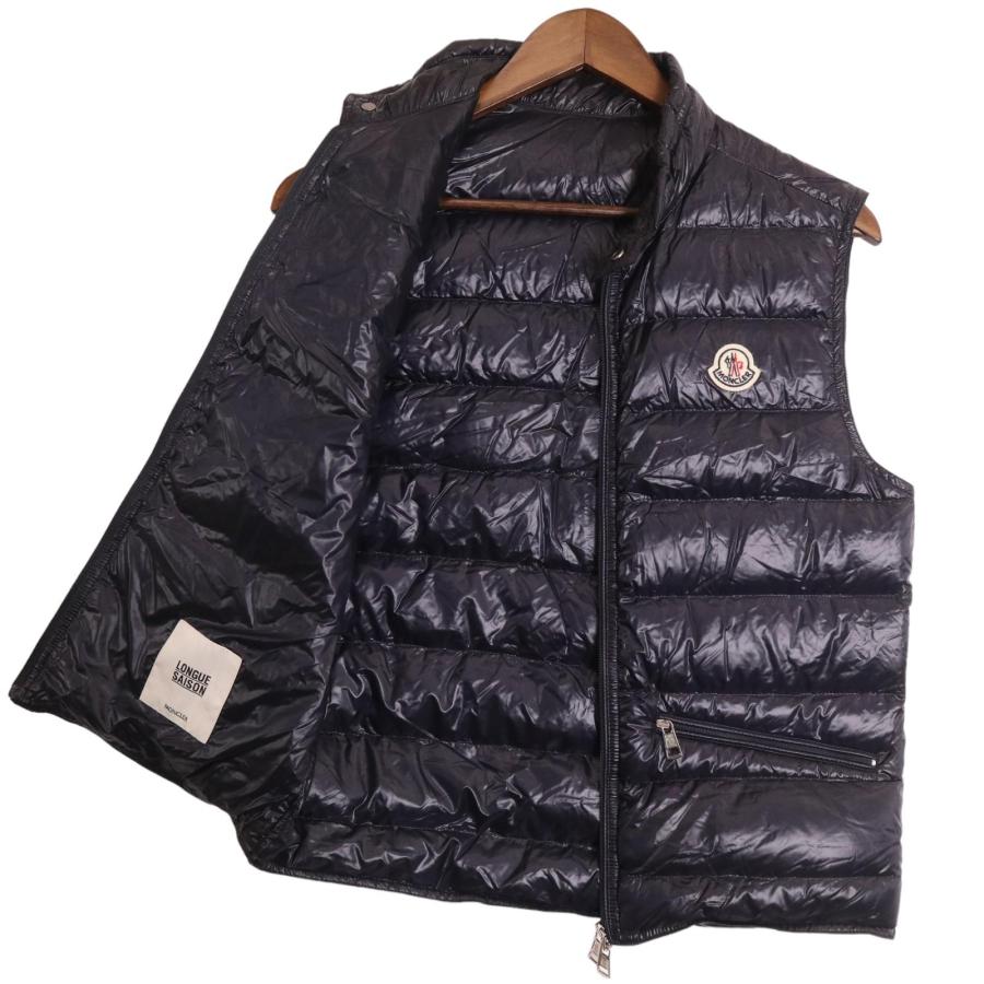 美品/国内正規 MONCLER モンクレール GUIギュイ ライトダウン ベスト 0 