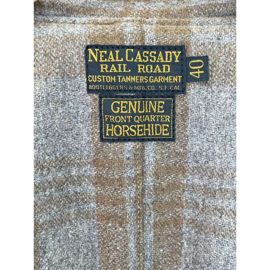 美品/ FREEWHEELERS フリーホイーラーズ SWITCHYARD COAT ホースハイド