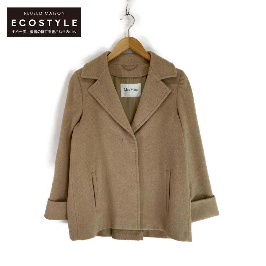 Max Mara マックスマーラ 10860409 ベージュ キャメルxウールxアンゴラ