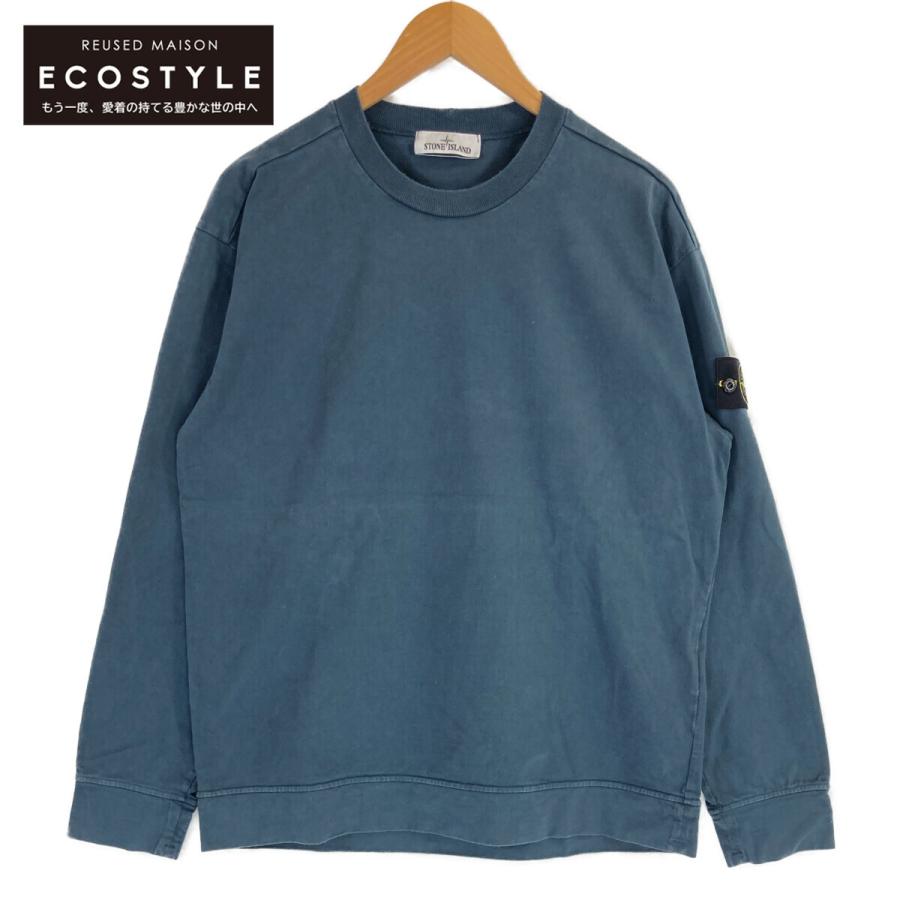 STONE ISLAND ガーメントダイ スウェット L ネイビー