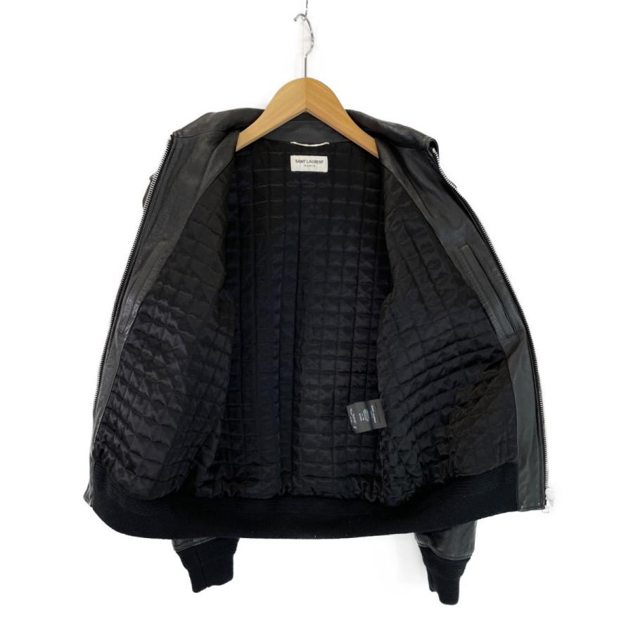 46 SAINT LAURENT PARIS YSLロゴ ナイロンジャケット 46 SAINT LAURENT PARIS YSLロゴ ナイロンジャケット SAINT LAURENT