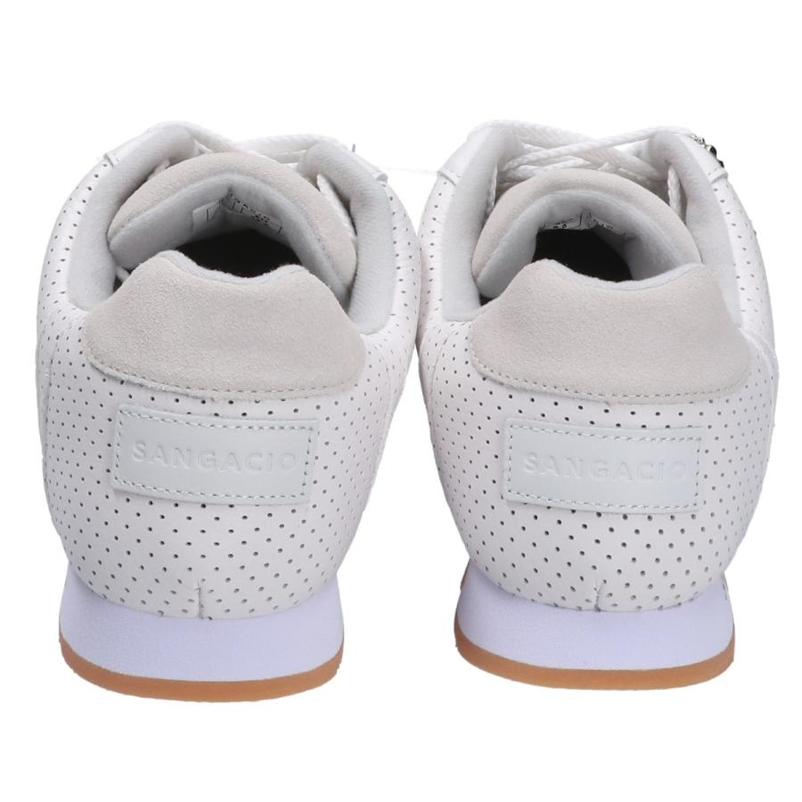 新品/ Sangacio サンガッチョ MOM パンチングレザー スニーカー