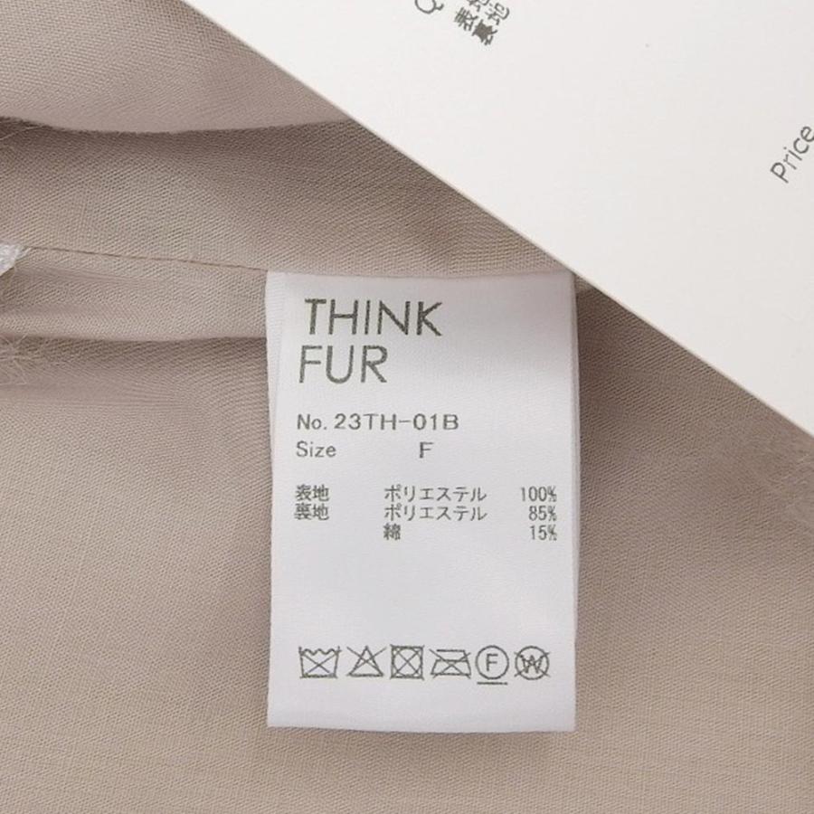 THINKFUR curly fur minimal vest 人気　完売品 新品同様 THINK FUR シンクファー Curly Fur Minimal Vest