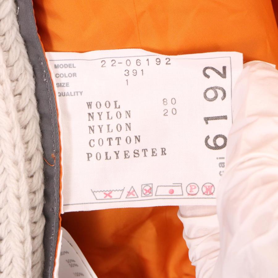 sacai（サカイ） 22年製 22-06192 ナイロンツイル ウール ニット