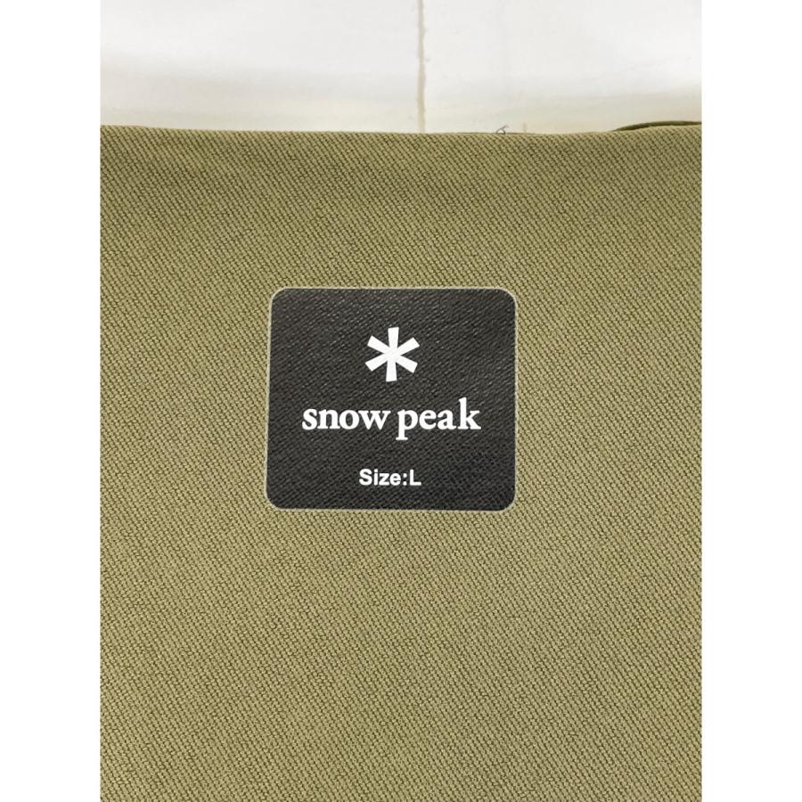 snow peak（スノーピーク） カーキ STRECH CLOTH JACKET カーキ L