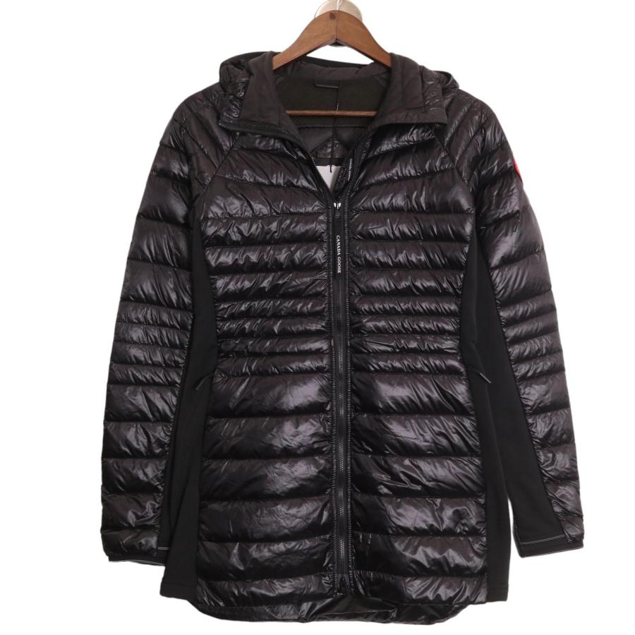 CANADA GOOSE カナダグース 2716L ブラック ハイブリッジライト フーテッドコート ブラック S コート ナイロン レディース 中古｜wine-king｜02