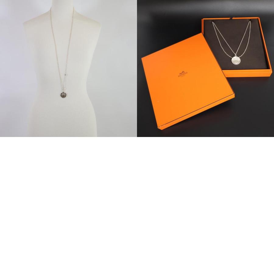 新品同様/ HERMES エルメス Ag925/Au750 エクスリブリスMM