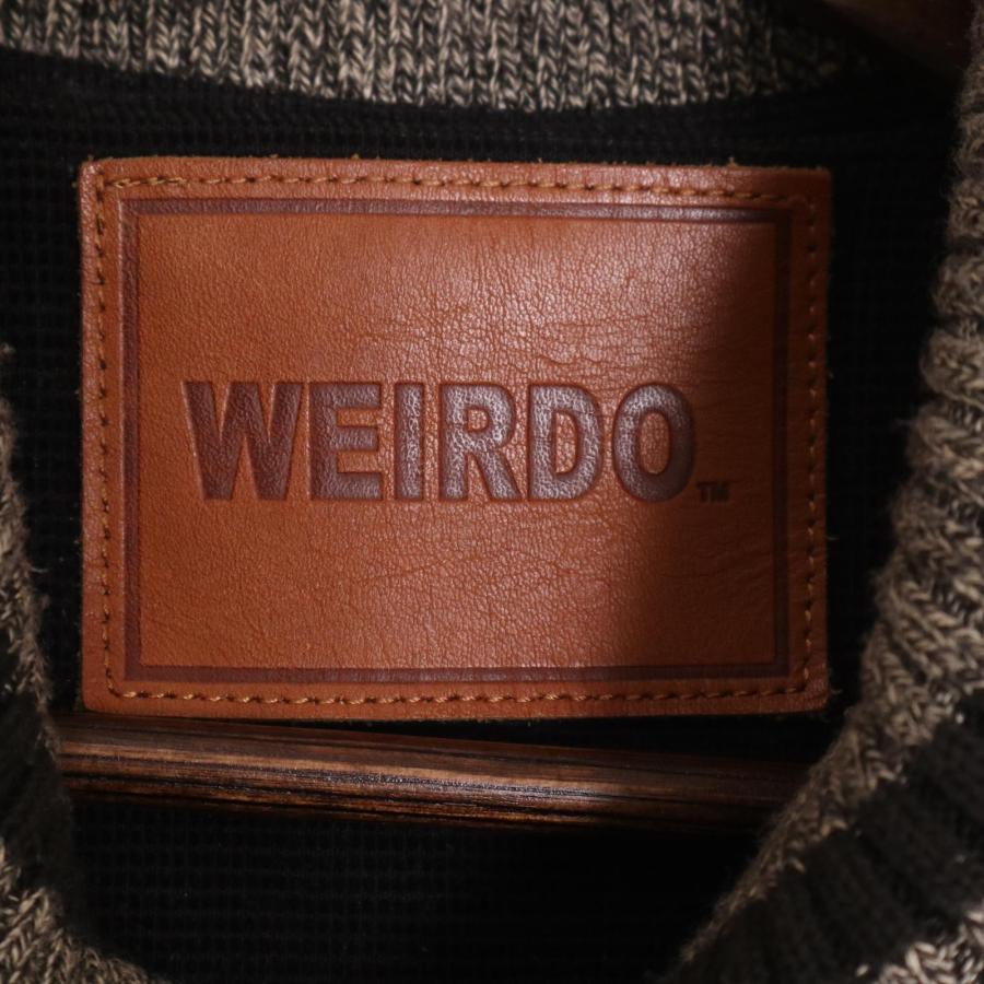 WEIRDO ウィアード WRD-13-AW-01 ブラック 牛革 ファラオ レザー