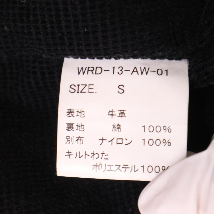 WEIRDO ウィアード WRD-13-AW-01 ブラック 牛革 ファラオ レザー