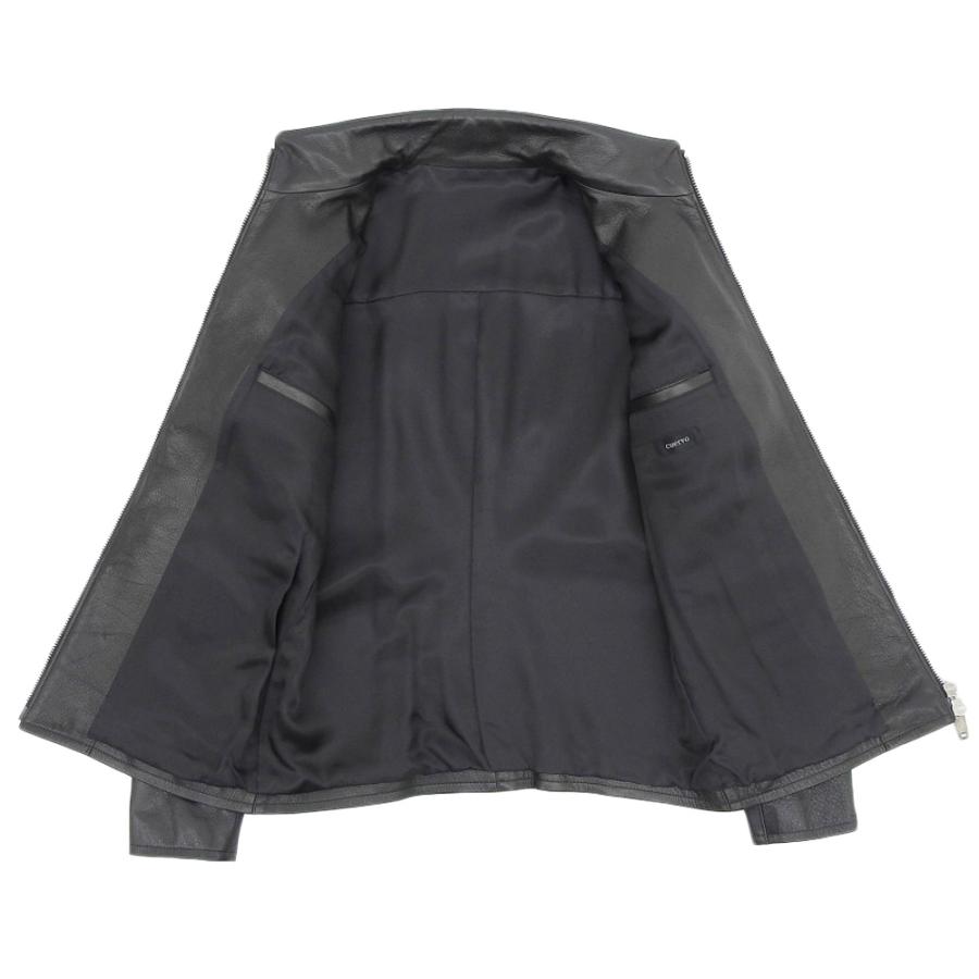 美品 cuervo bopoha クエルボ ヴァローナ レザー M-65 ジャケット メンズ 黒 ブラック 48 HUNK 48 美品 cuervo bopoha クエルボ ヴァローナ レザー M-65 ジャケット