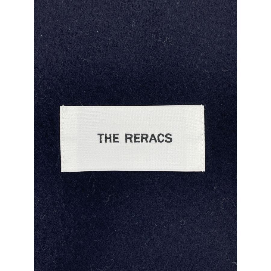 THE RERACS リラクス メルトンウール ロングジレ ネイビー 36 楽天市場