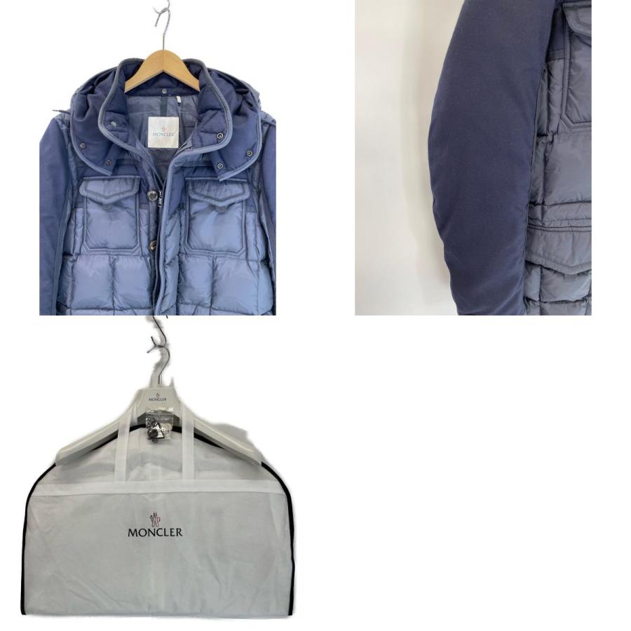 MONCLER モンクレール JACOB ヤコブ ウール切替 フード付ダウン MONCLER モンクレール JACOB ヤコブ ウール切替 フード付ダウン