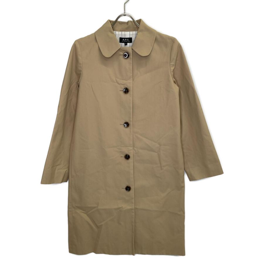 美品/ A.P.C. アーペーセー 23193-1-22442 コットン シングル コート