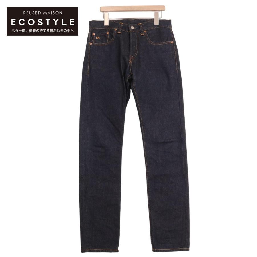 RRL ダブルアールエル 782504838001 インディゴ ボタンフライデニム 