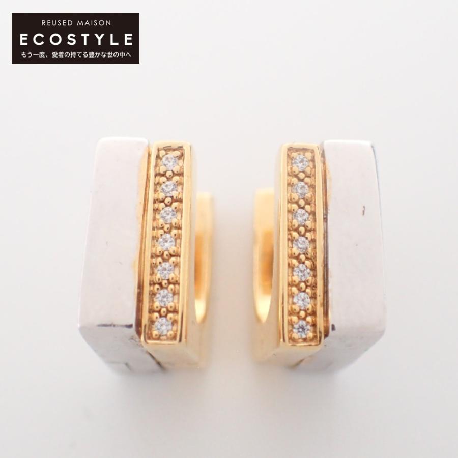 TOMWOOD トムウッド E973CZ01S925-9K 925 Step Huggies Duo CZ