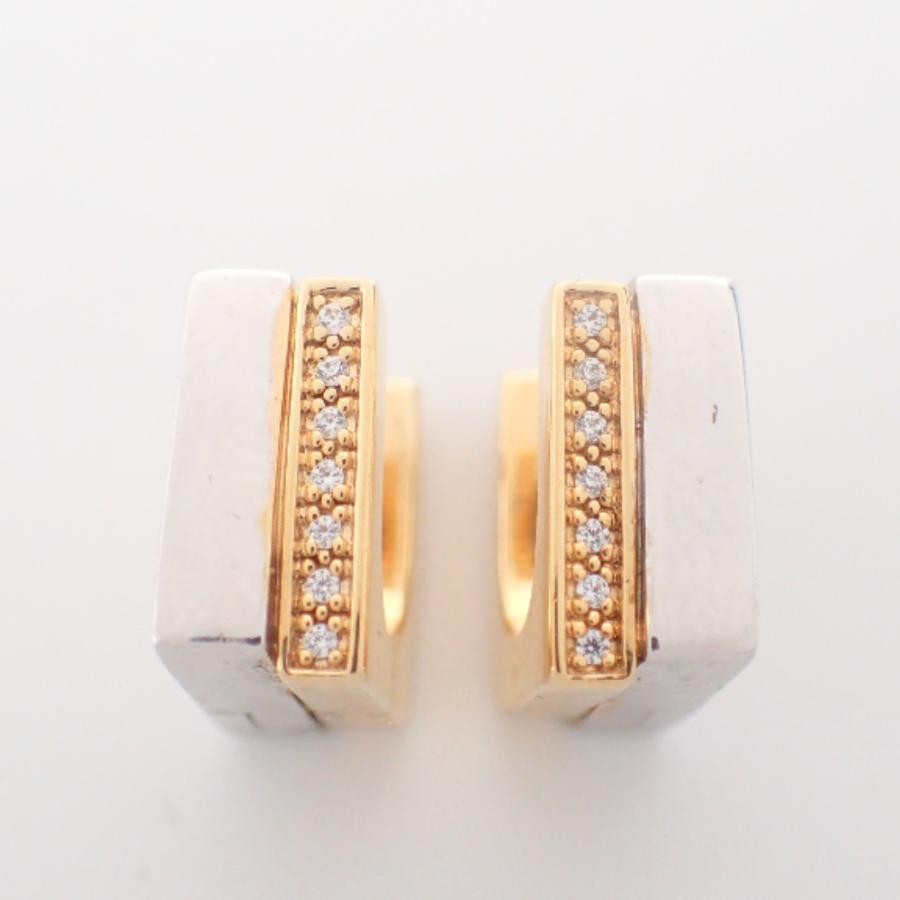 TOMWOOD トムウッド E973CZ01S925-9K 925 Step Huggies Duo CZ