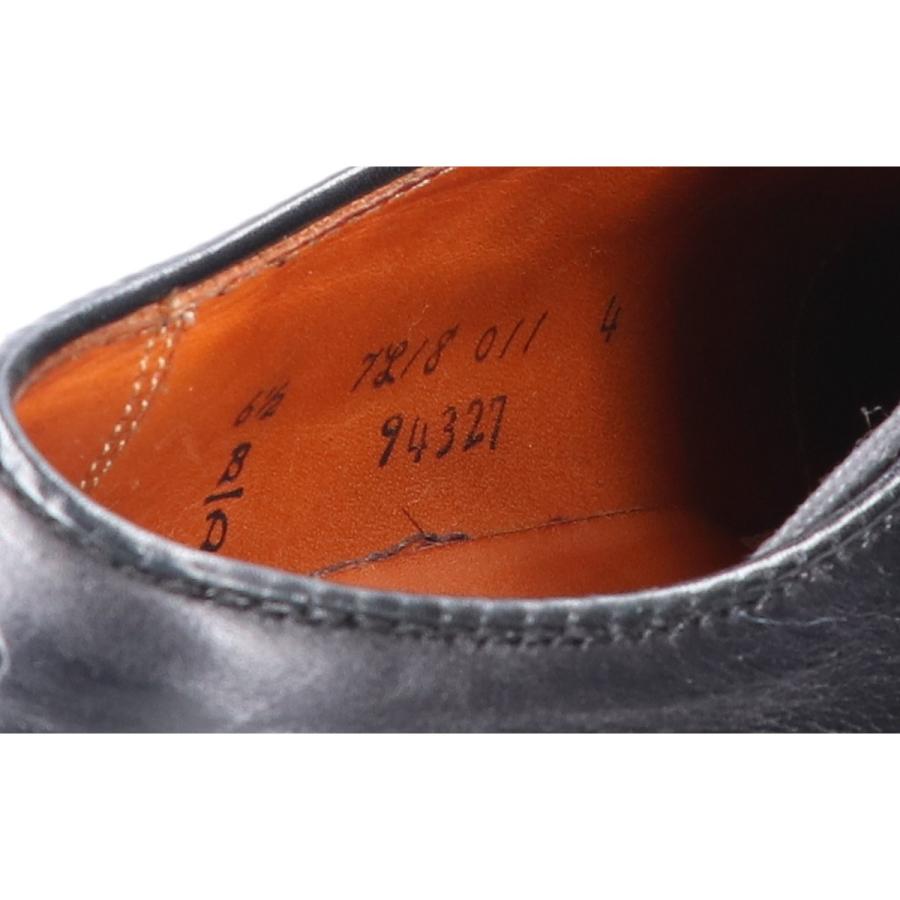 ALDEN（オールデン） 94327 プレーントゥ シューズ 6 1/2D ブラック